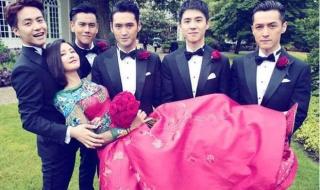 兄弟婚礼玩儿了新娘